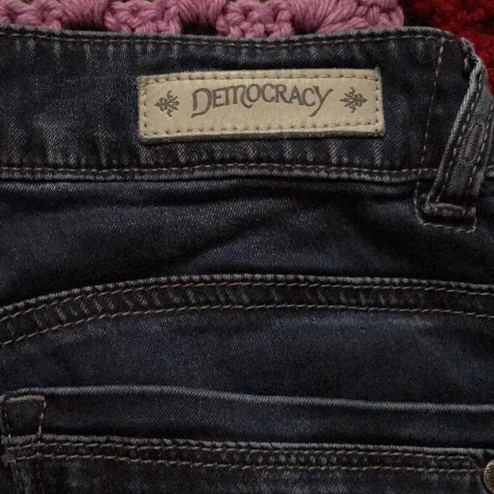 DEMOCRACY DARK WASH JEGGINGS